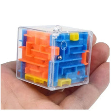 Transparent 3D Maze Magic Cube Puzzle Educational Toys: Speed Cube Rolling Ball Toy for Children - Stress Reliever