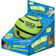 Glow Ball Interactive Dog Toy: Wobble, Wag, and Giggle for Endless Fun! As Seen On TV