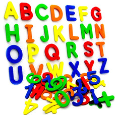 Magnetic Alphabet Letters: EVA Foam Refrigerator Stickers - Kids Learning Educational Toys